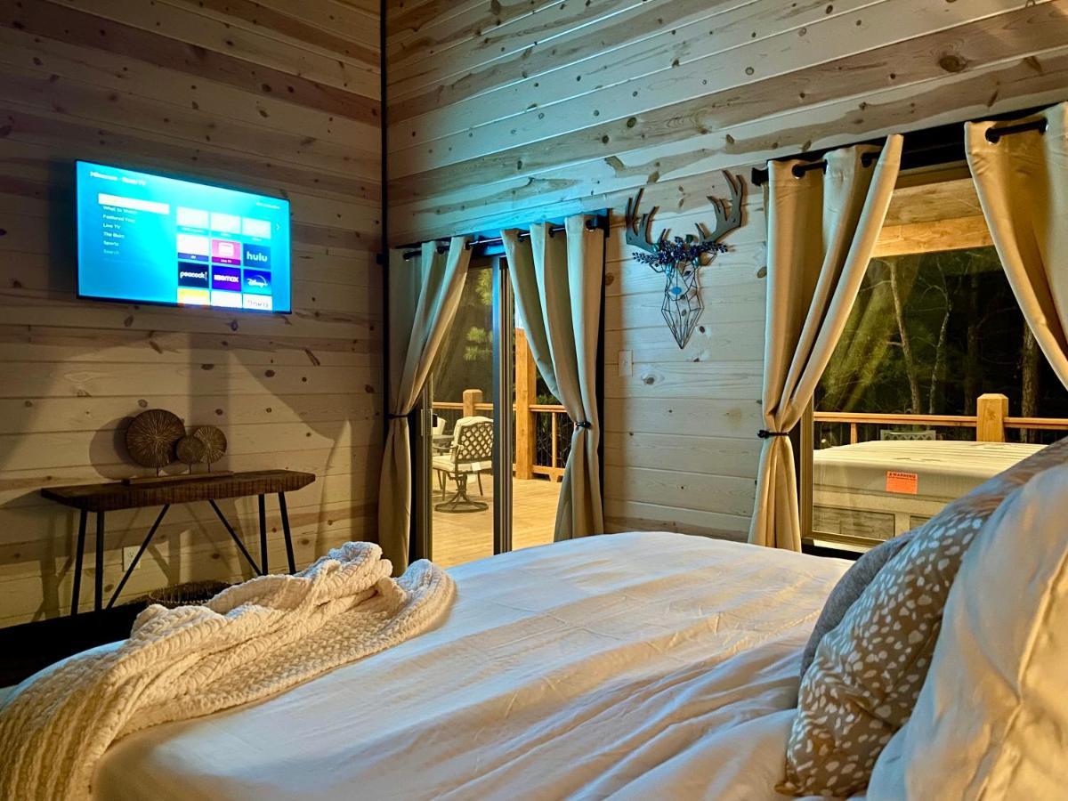 New Luxury Cabin, Hot Tub, Forest Views,Hotel Style Amenities Broken Bow Eksteriør billede